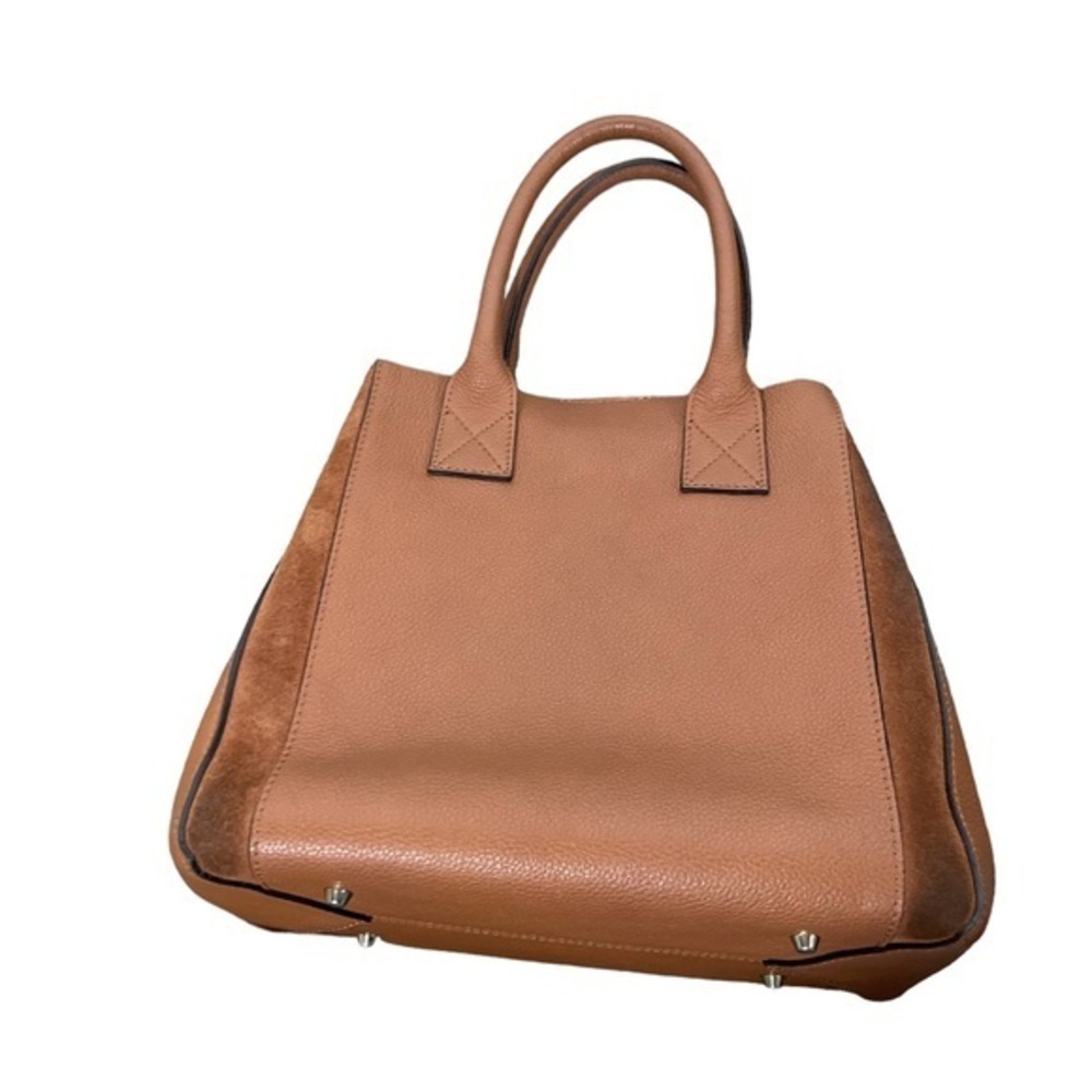 M. Gemi Tan Leather Tote